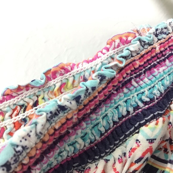 Xhilaration Kids Boho Colorful Stretchy Waistline - Picture 5 of 6